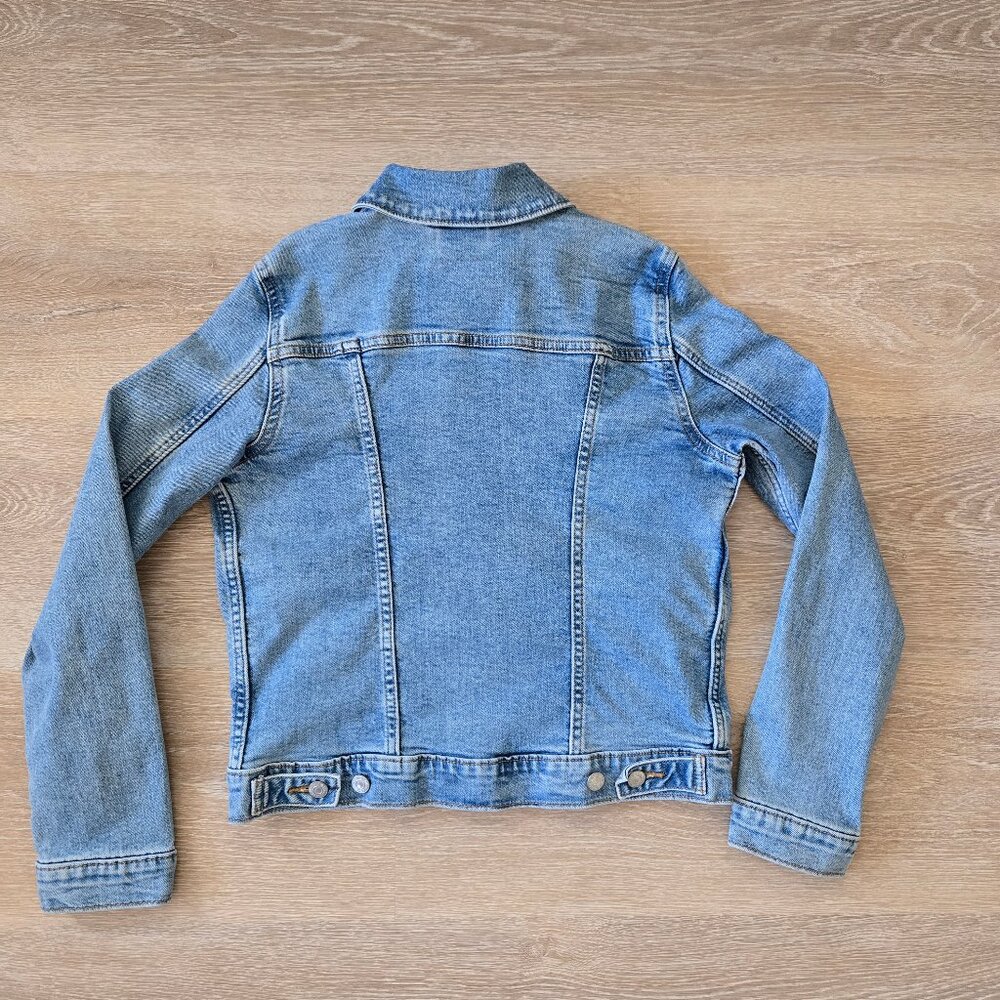 Levi’s Original Trucker Jacket Women’s Small – Classic Stretch Denim, Light Wash - Picture 11 of 17